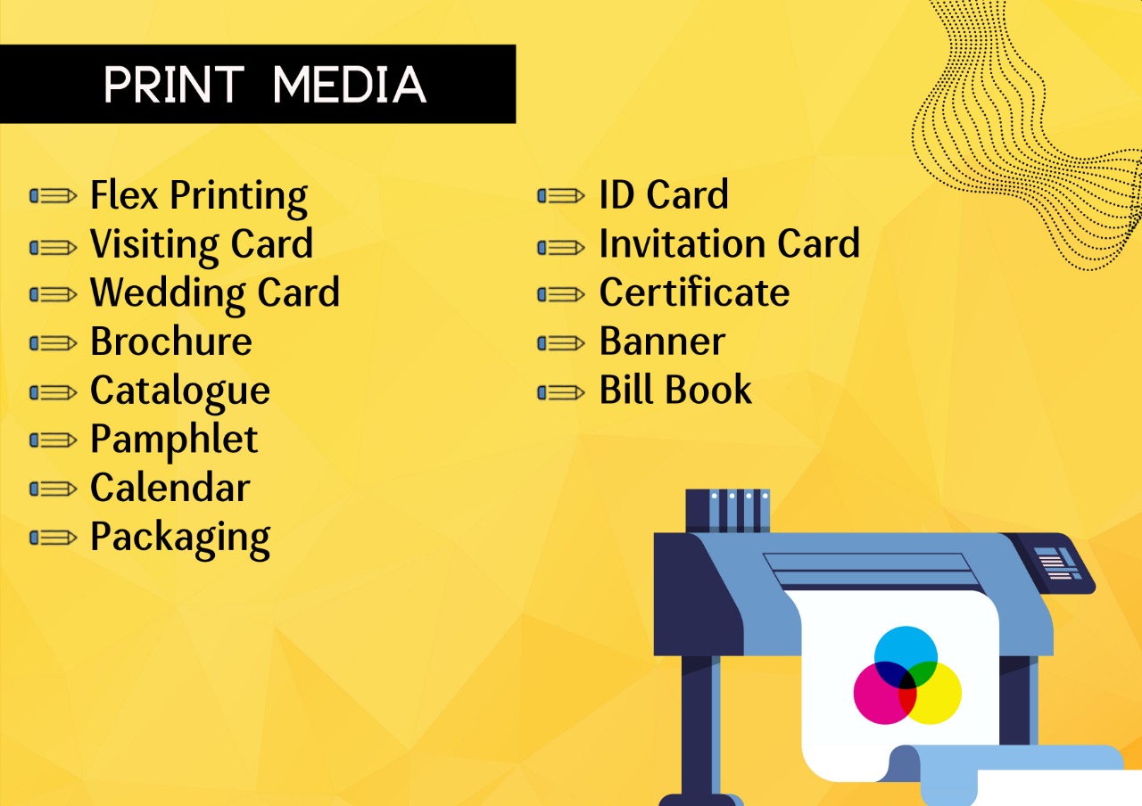 kbdesign hubli hubballi print media flex-printing ID Card Packaging Bill Book invitation cards calender design pamplet design